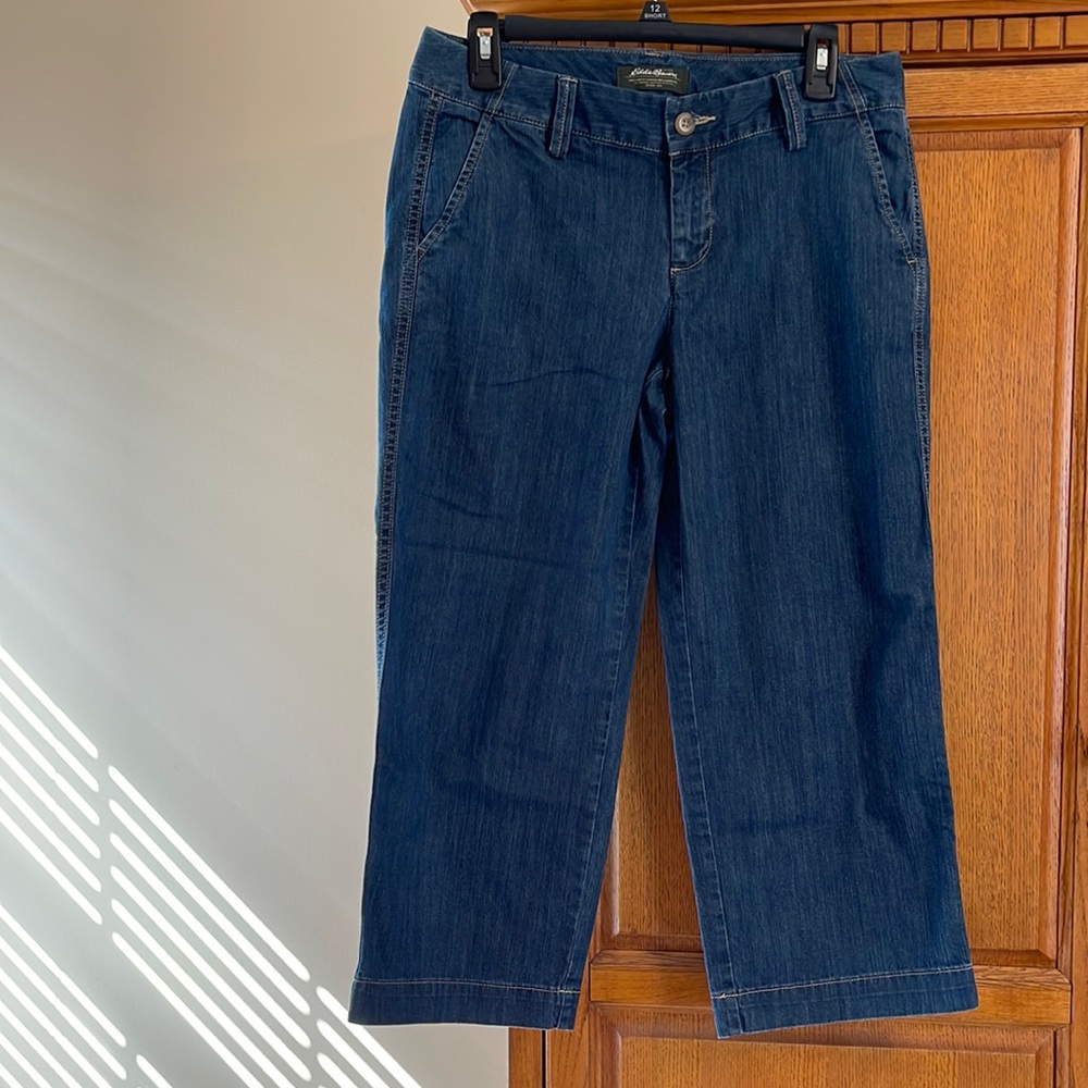 Eddie Bauer jeans capris